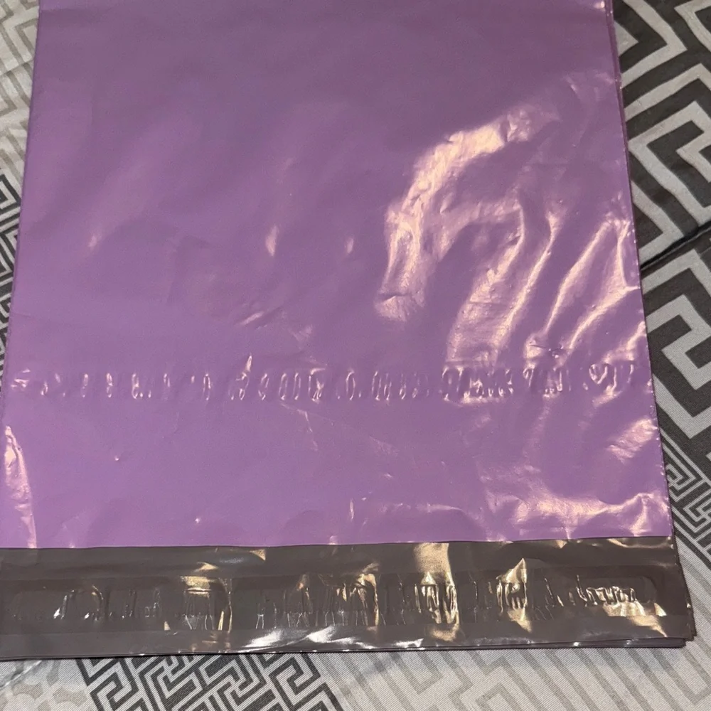 Polymailers 10X13” Light Purple QTY100 Medium Bags Waterproof & Tearproof NWOT
